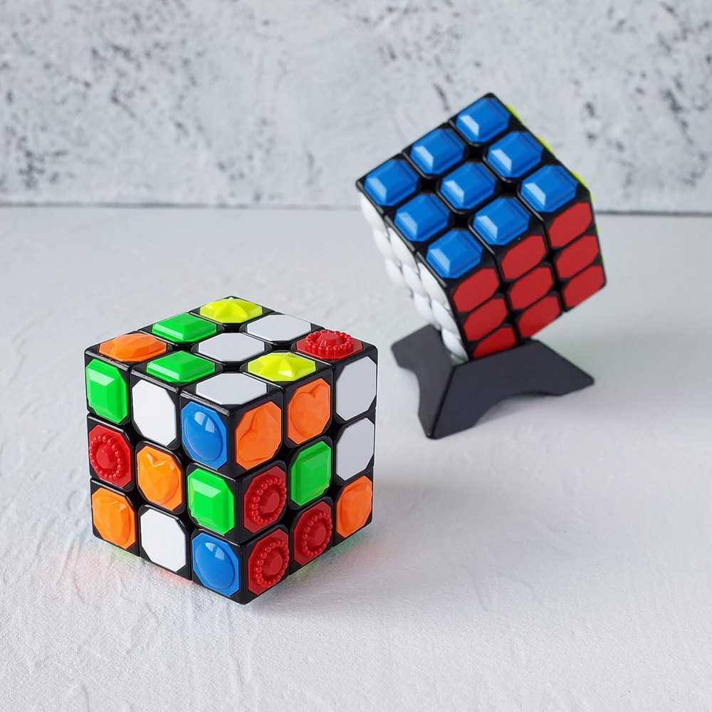 3X3x3 Magic Cube Tactile Cube for Blind 3D ??Embossed Braille Spe...