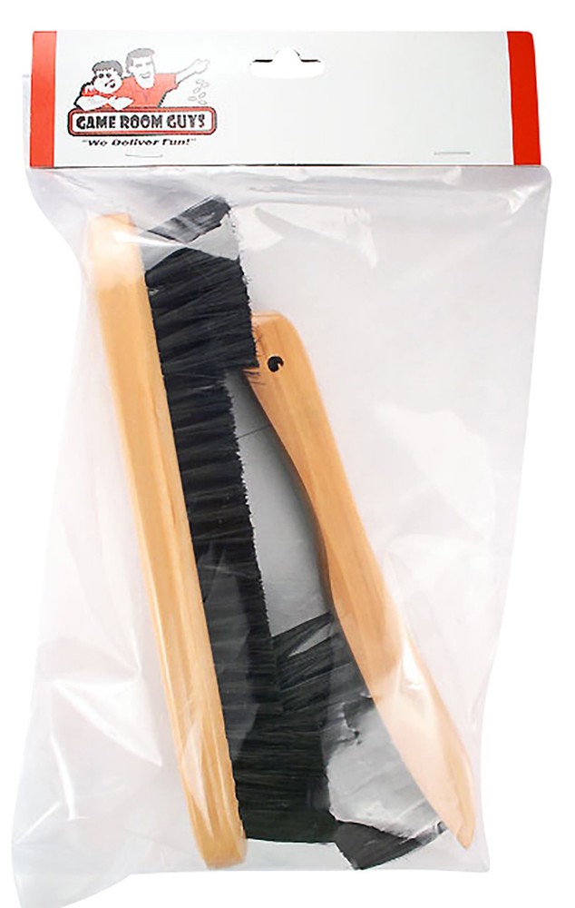 Billiard Pool Table Cloth & Rail Brush Combination Kit
