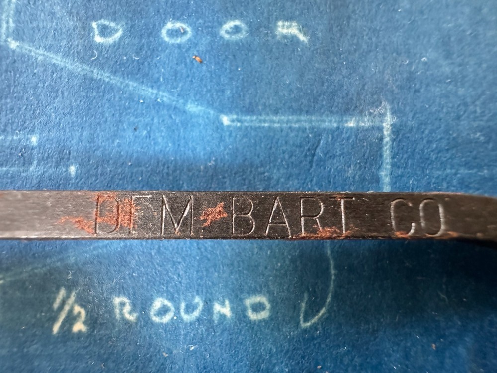 2 VINTAGE DEM-BART CO CHECKERING TOOL ORIGINAL BOX GUN EXTRA