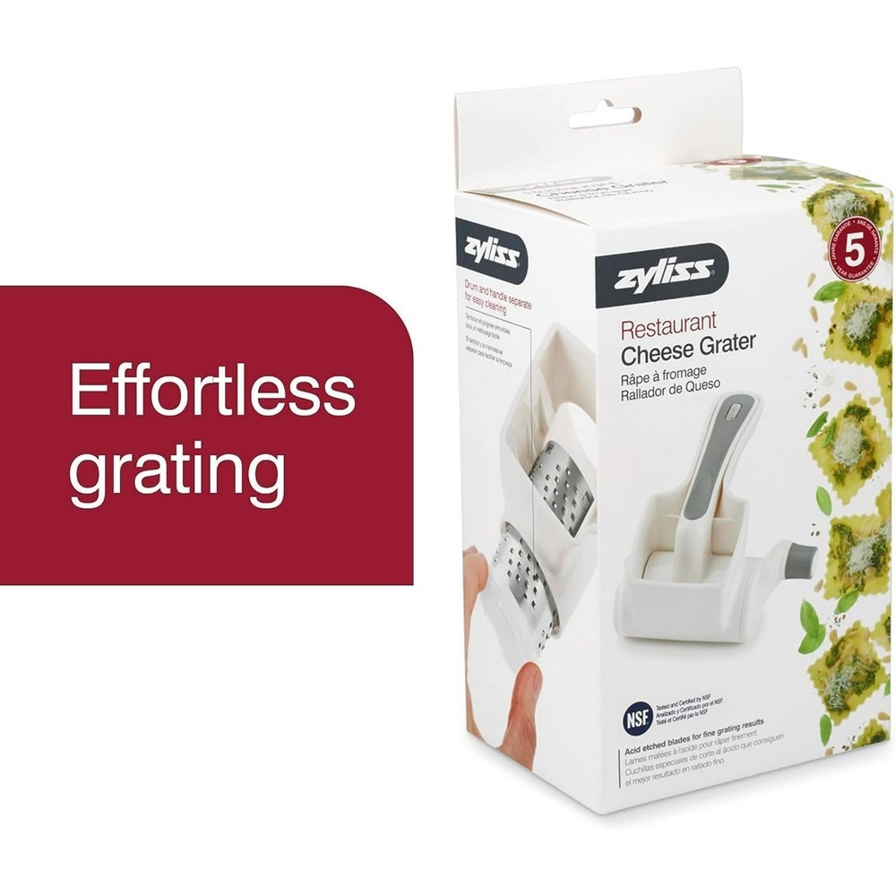 Zyliss E900020U Cheese Grater - White