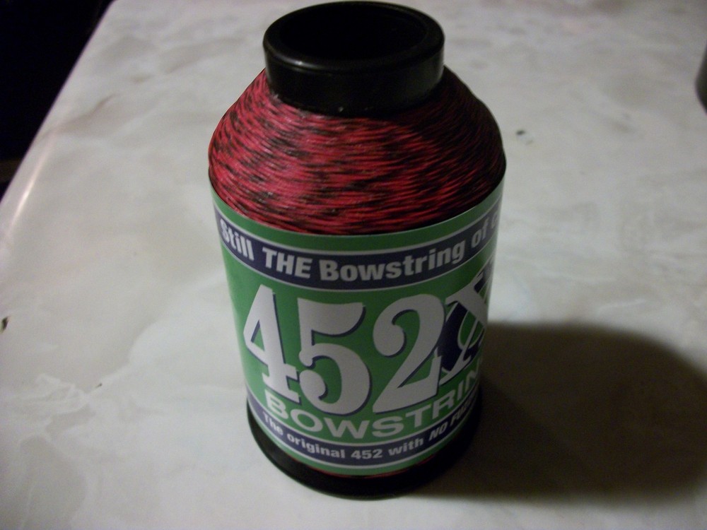 Red & Black Speckled BCY 452X Bowstring Material 1/4lb Bow String Making