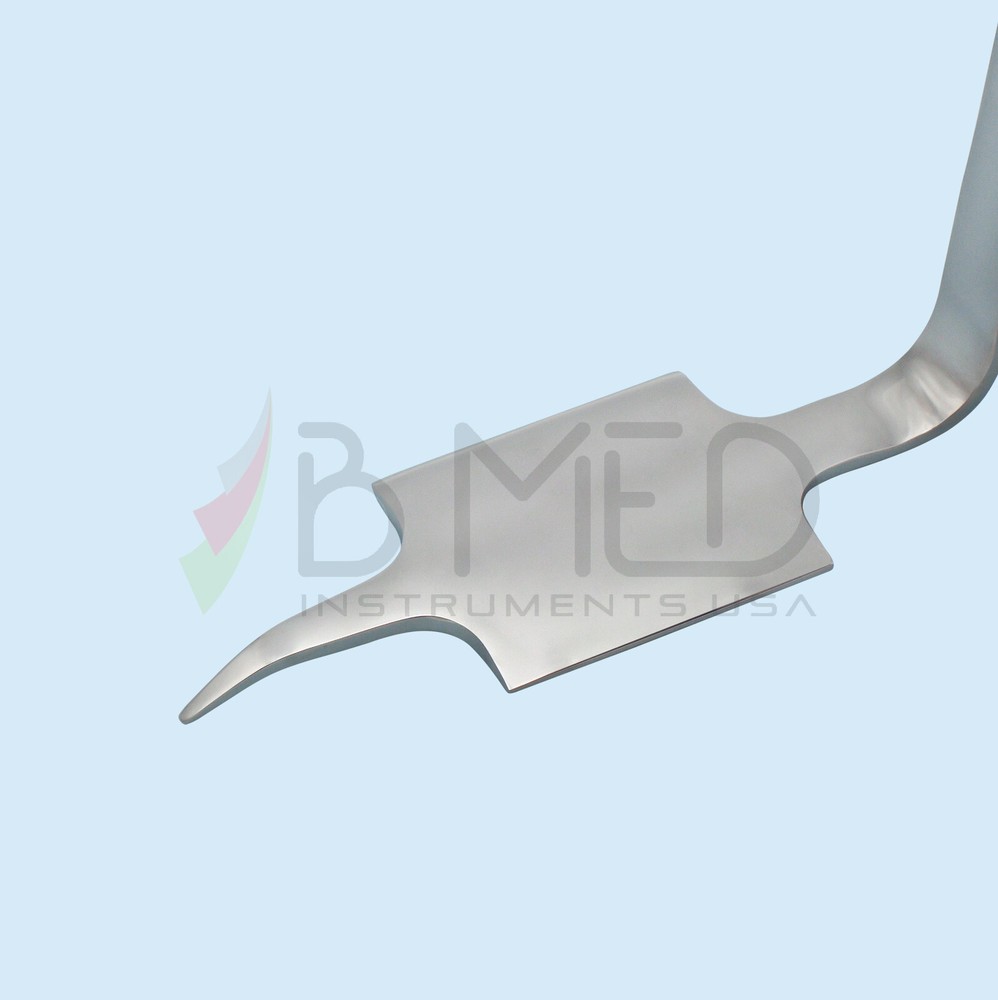 Bent Hohmann Retractor Wide Tip 41mm Modified