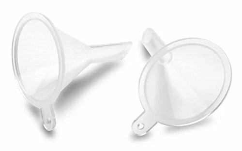 10 Pack Mini Plastic Funnels Small Funnel Set Perfume Essential Oil Diffuser