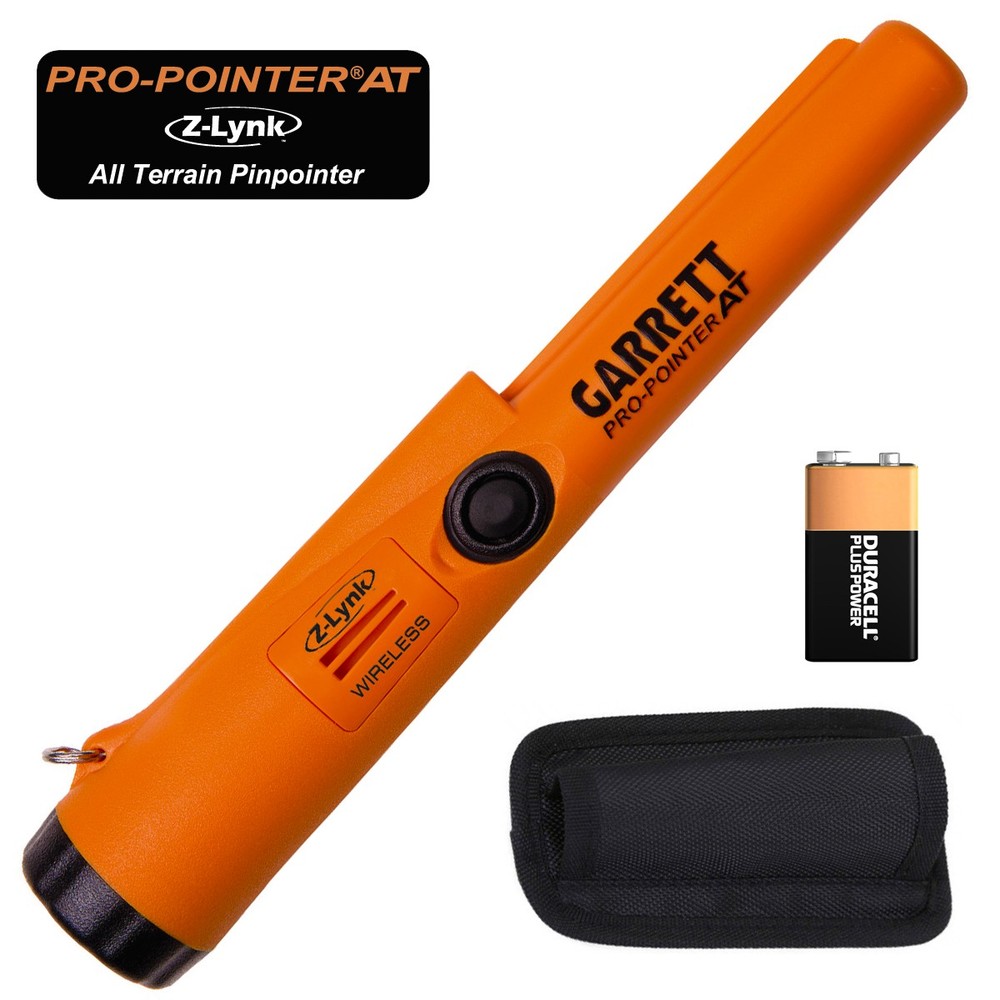 Garrett Pro-Pointer AT Z-Lynk Underwater Pinpointer w/ Holster & Battery