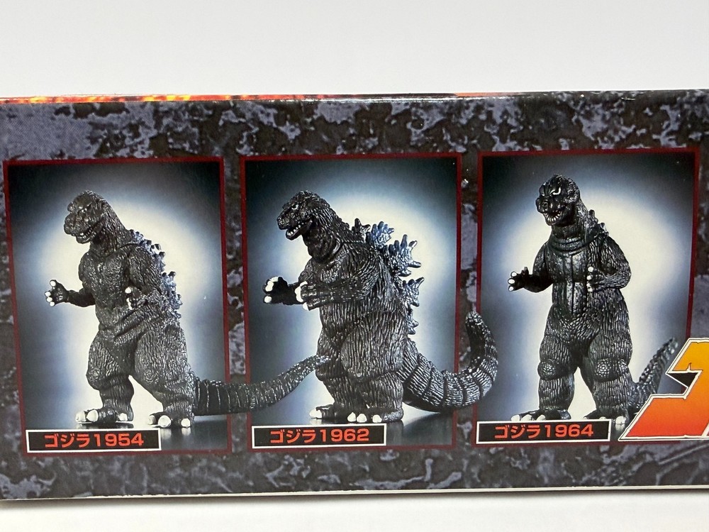 Bandai Godzilla 2000 All-Time Godzilla Collection Godzilla History