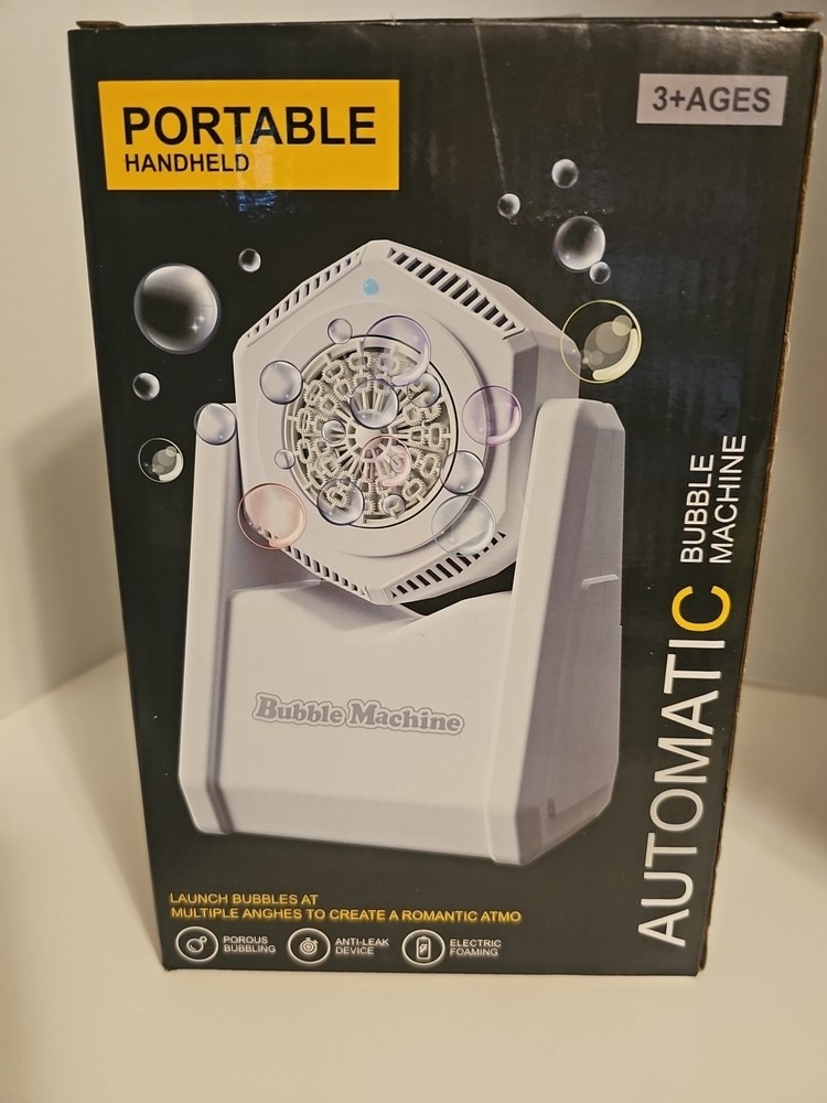 Portable  Automatic Bubble Machine