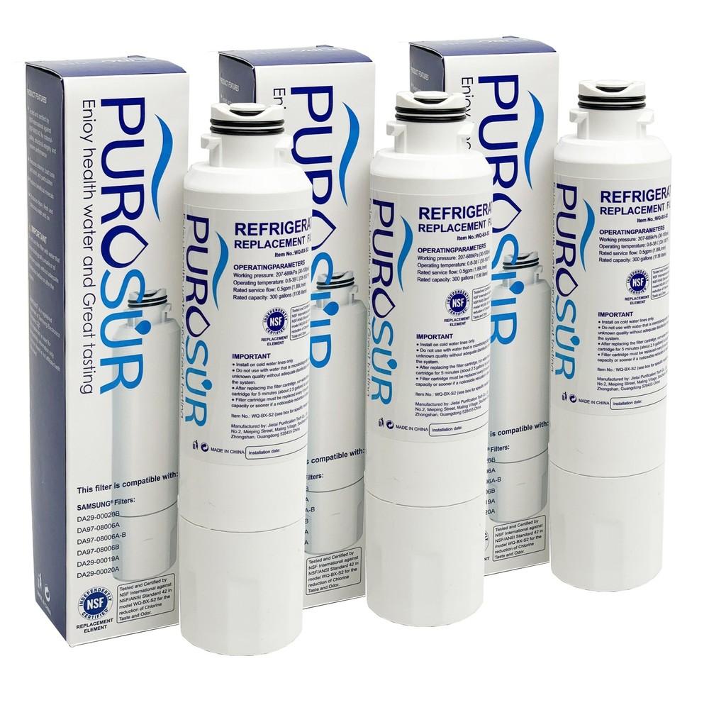 DA29-00020B Refrigerator Water Filter, Replacement for Samsung HAF-CIN (3 pack)
