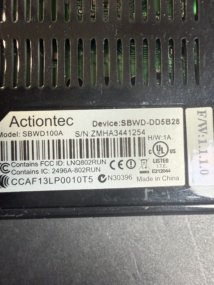 Actiontec ScreenBeam Pro Wireless Display Receiver SBWD100A