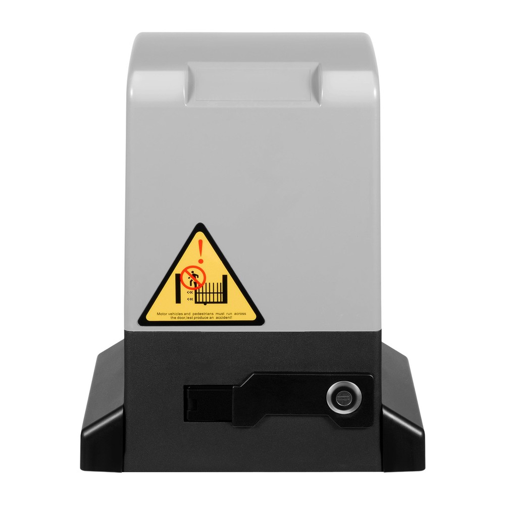 Motorized Sliding Gate Operator Electric Gate Opener W/ Remote Control 750W