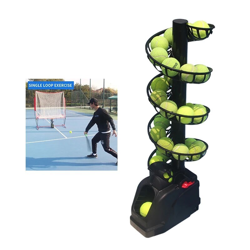 Tennis Ball Throwing Machine Portable Automatic Ball Throwing Training Machine