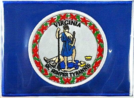 VIRGINIA  Willabee & Ward STATE FLAG PATCH United States Collection ~ PATCH ONLY