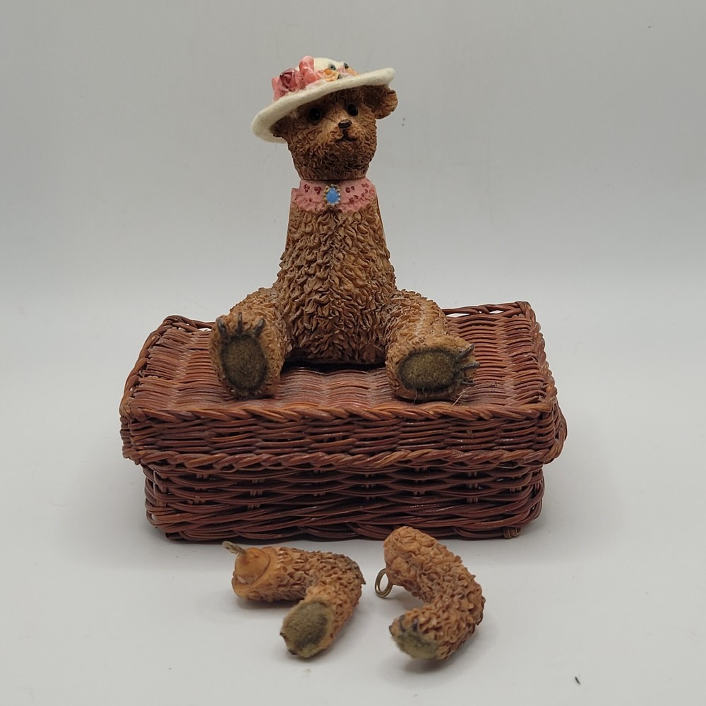 “Sugar” Bear sewing box ~ MYOB ~ Avon ~ 1999