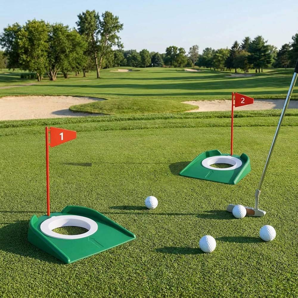 Golf Putting Practice Cup Hole Training Aids Golf Accessories Training Putter...