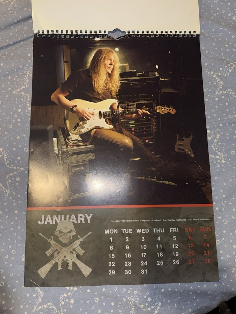 Iron Maiden Calendar 2007