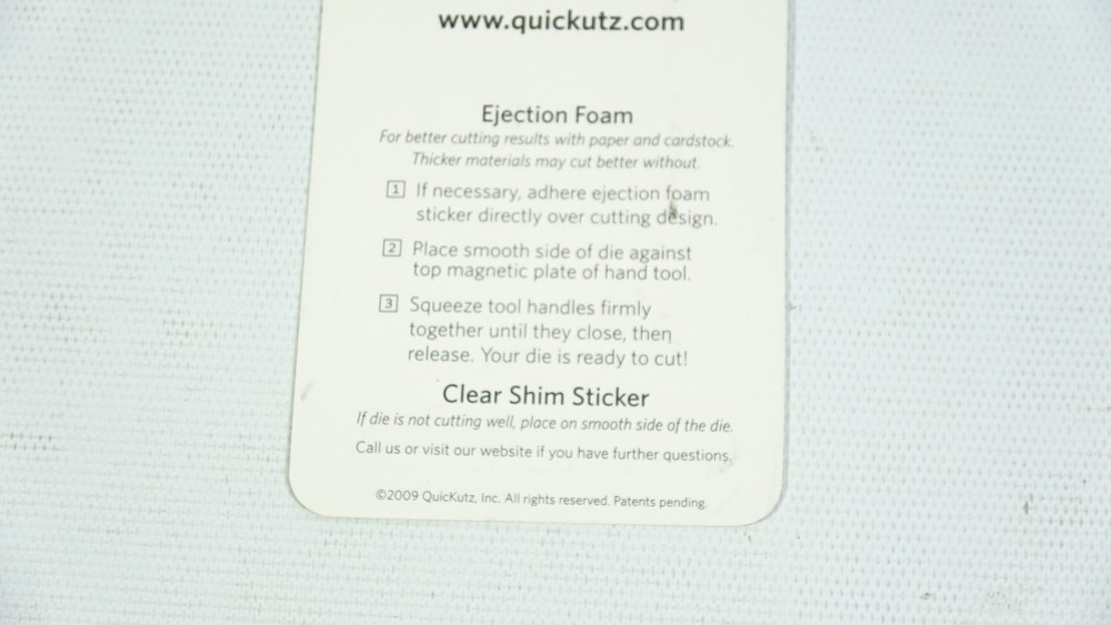 2009 Quickutz Cutting Die Chick & Egg KS-0931