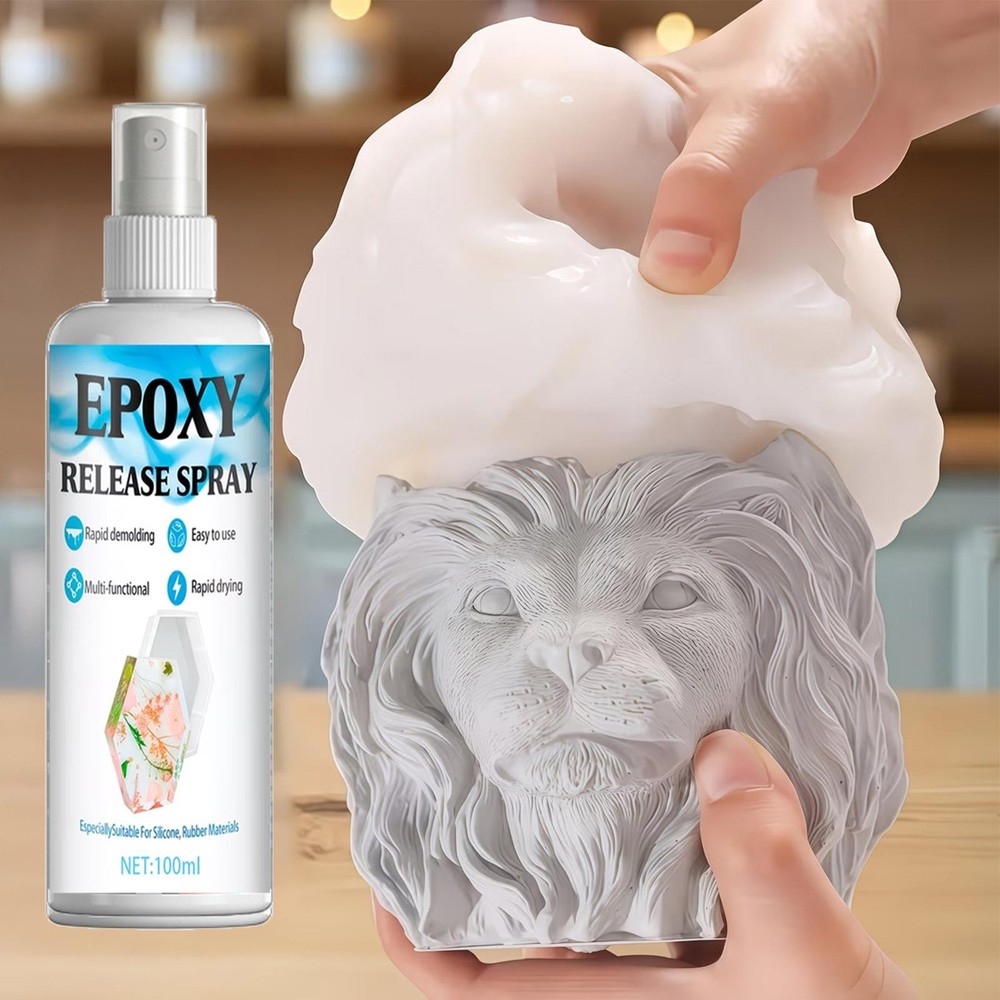 Silicone Mold Release Spray 100ml Smooth Removal Agent Silicone Release