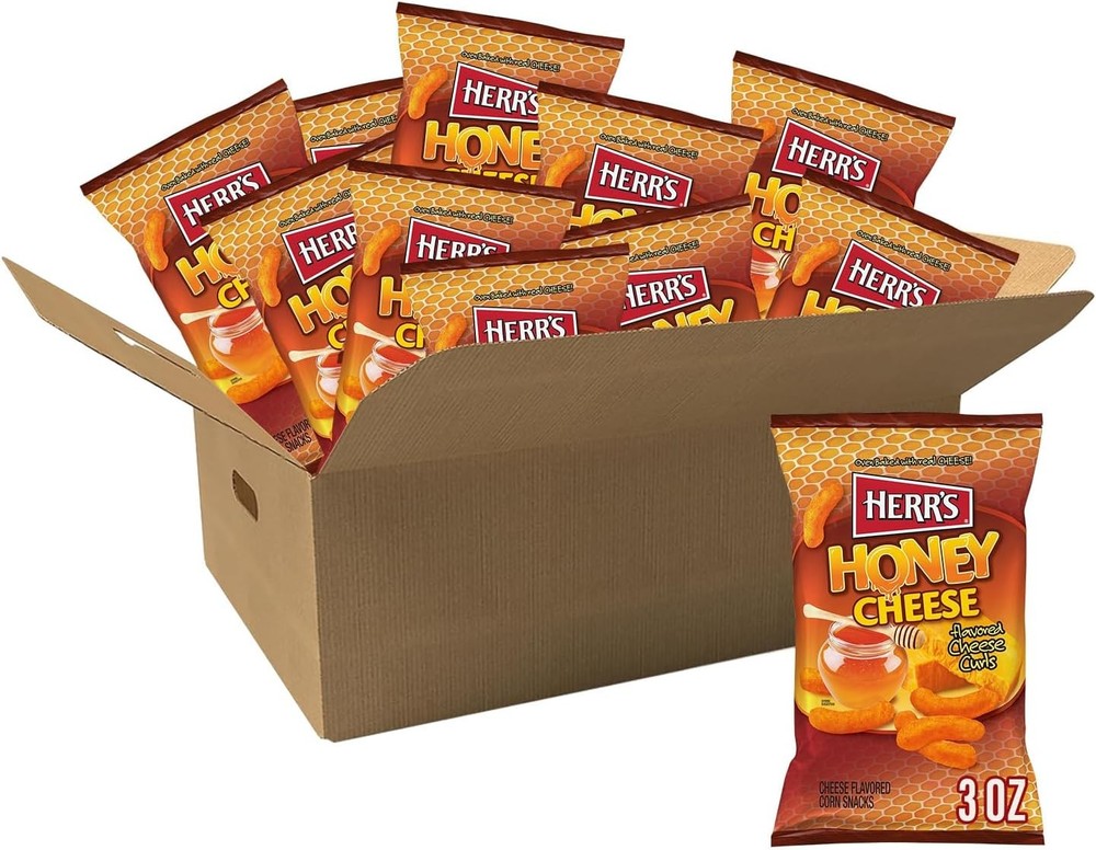 Herr's ey Cheese Curls, 3 Ounce
