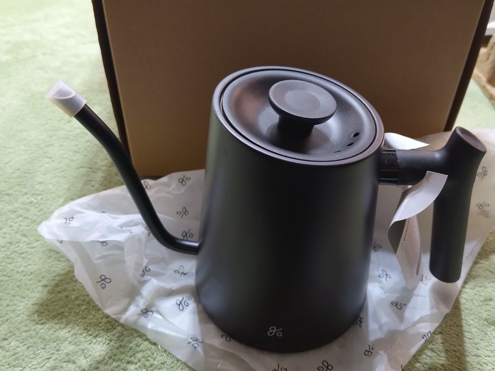 Greater Goods Morning Bloom Gooseneck Kettle Precision Temp Control 0449 Matte