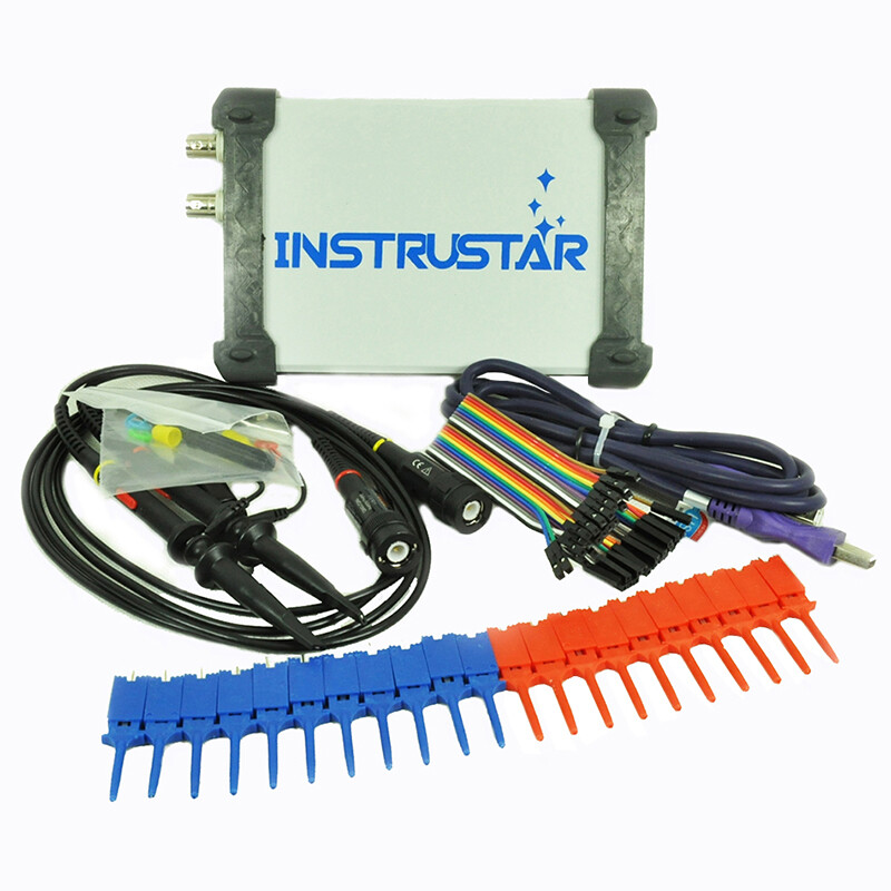 ISDS205C PC USB Analog Virtual oscilloscope 16 Channel Logic Circuit Analyzer