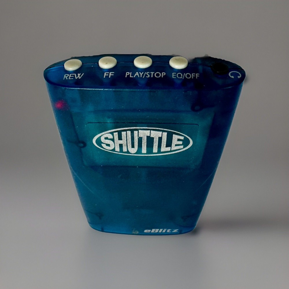 eBlitz Shuttle MP3 Player ET310BE Vintage Rare