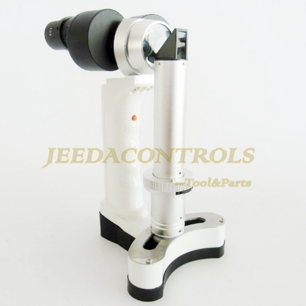 New Portable Hand Held Slit Lamp Microscope 5000 with Case CE Approval