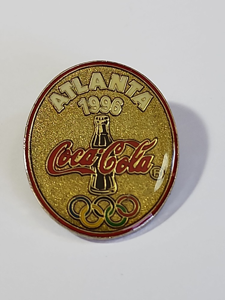 Atlanta Coca-Cola 1996 Olympic Lapel Hat Jacket Pin