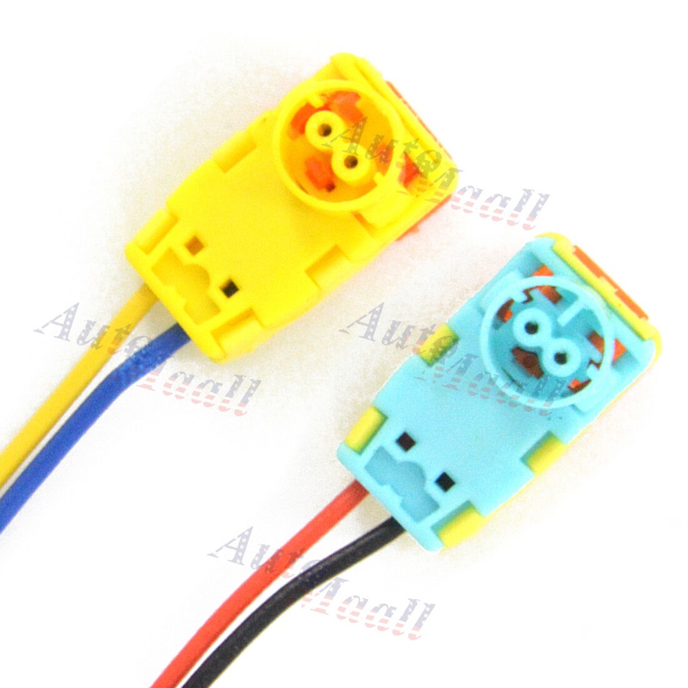 2pcs Driver AB Clock spring Plug Connector For 2016 2017 2018 2019 Ford F150