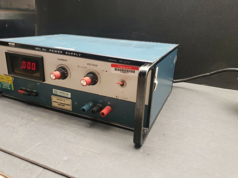 HEATH SCHLUMBERGER SP-2711 REGULATED POWER SUPPLY - Tested Working