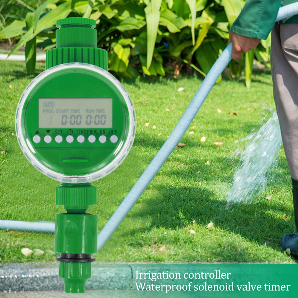 Watering Timer Digital LCD Automatic Water Timer Timer for Garden
