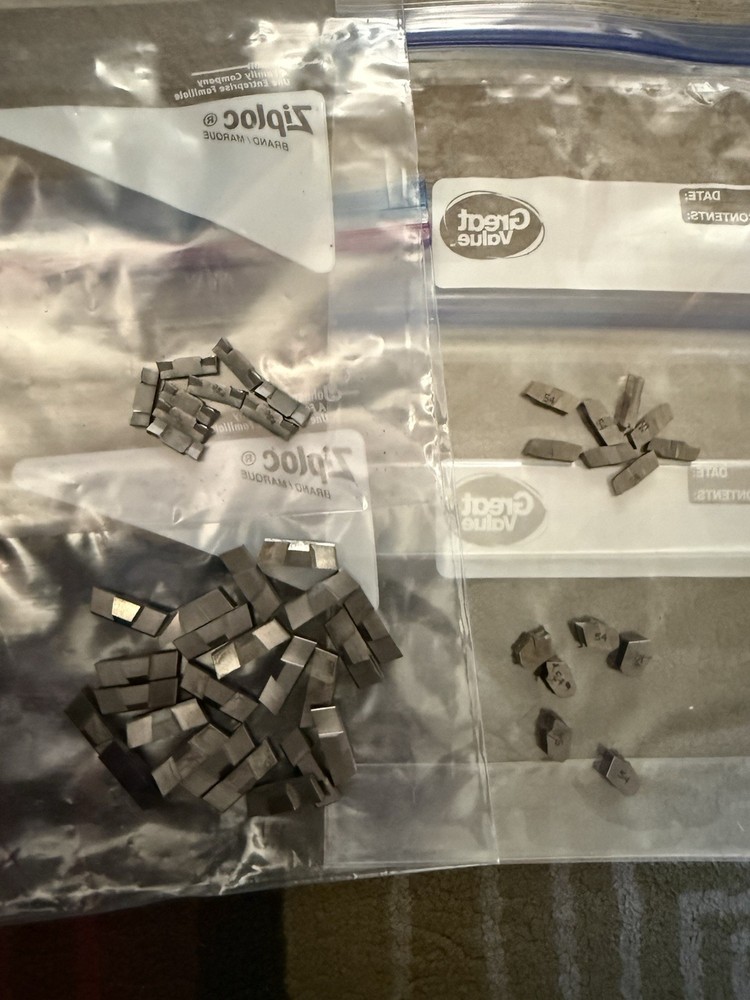 Carbide Lathe Inserts Mixed Lot Indexable Turning Tool Bits