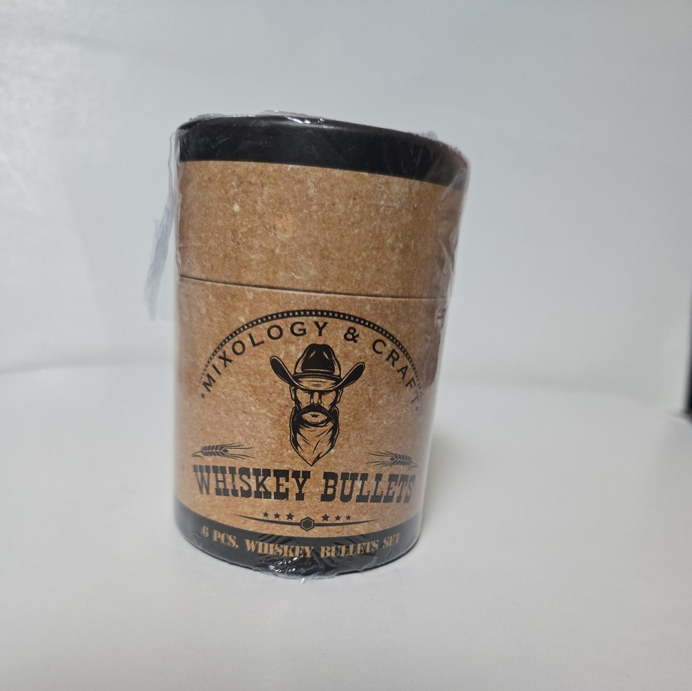 Mixology & Craft Whiskey Bullets - 6 pcs. New