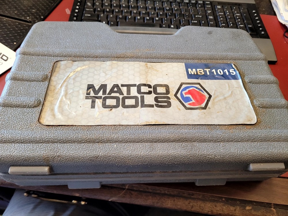 Matco tools Battery Tester MBT1015 With Printer And PROTECTIVE CASE Case (C08)