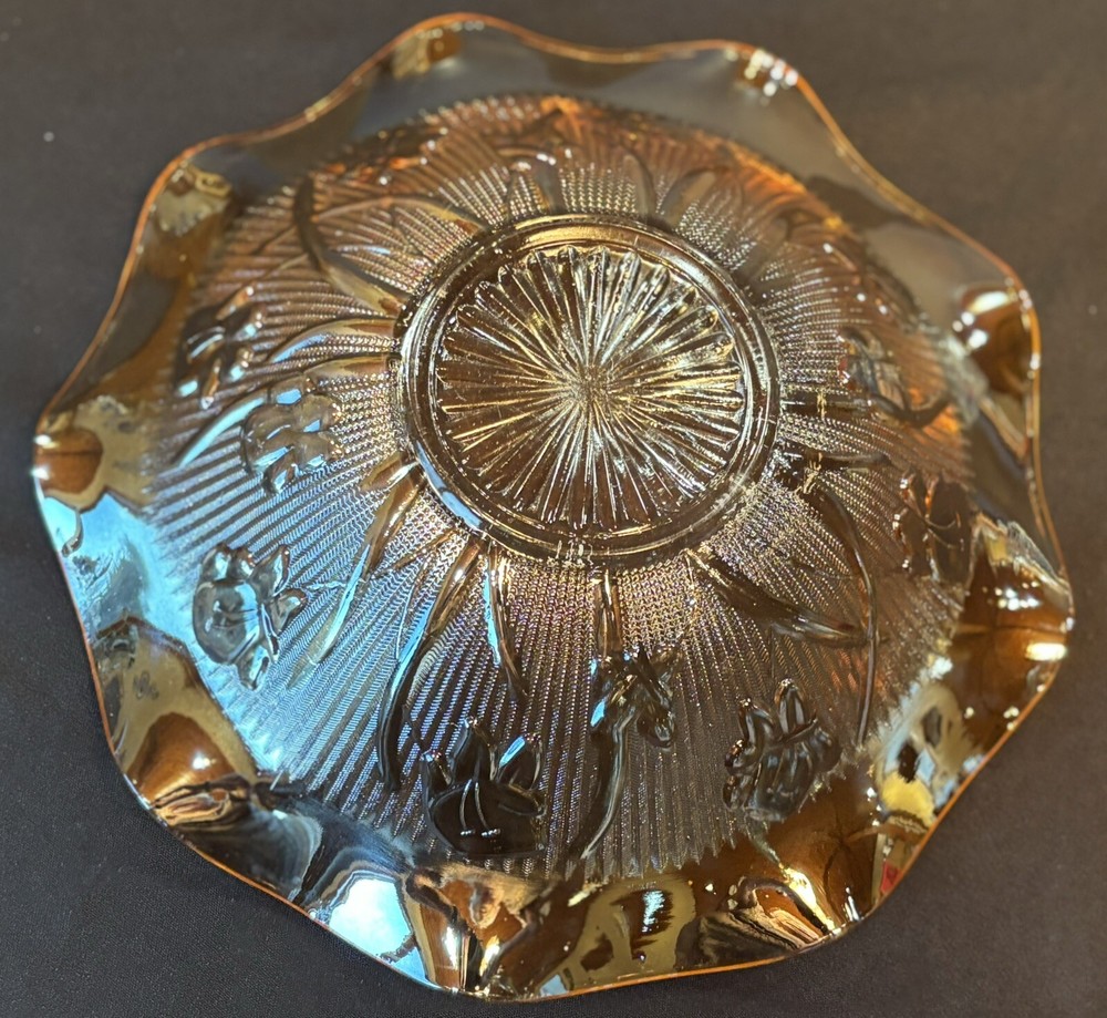 Iris And Herringbone Marigold Crystal EXTRAVAGANZA “PICK YOUR PIECES”