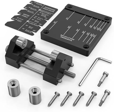 Chisel Sharpening Jig Kit Adjustable Angles