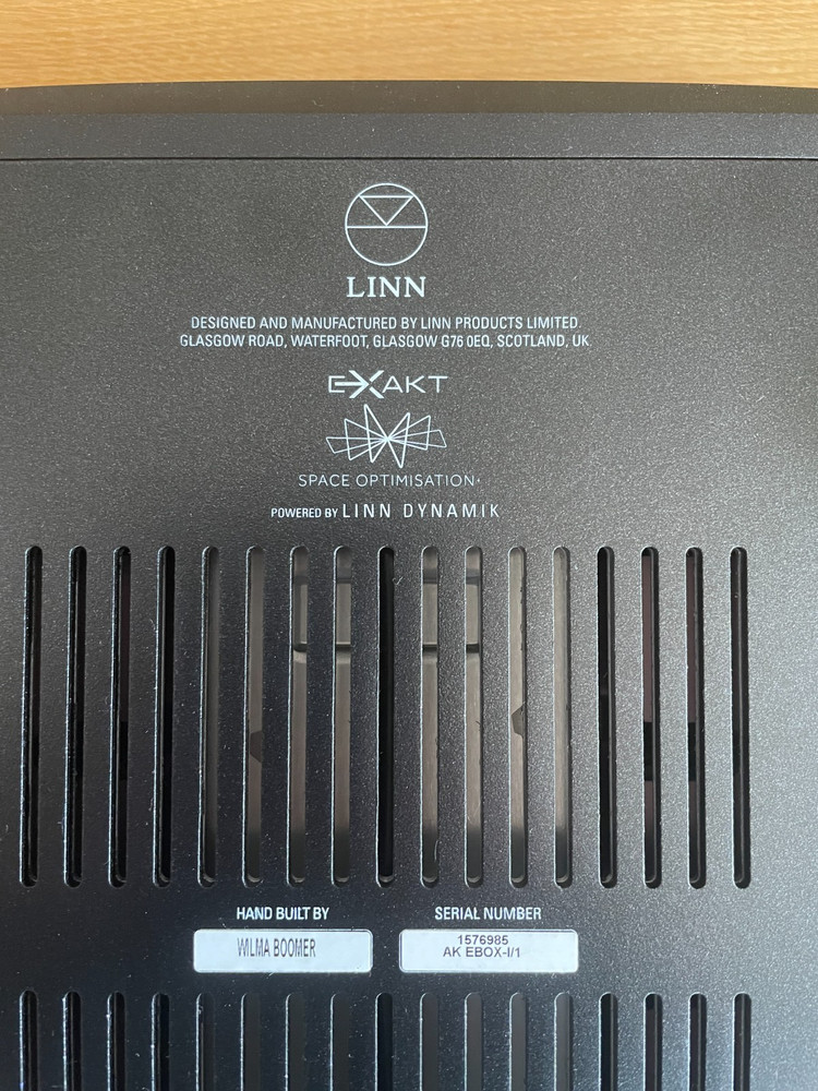 Linn Akurate Exaktbox i 8 Katalyst Black RRP £6,970