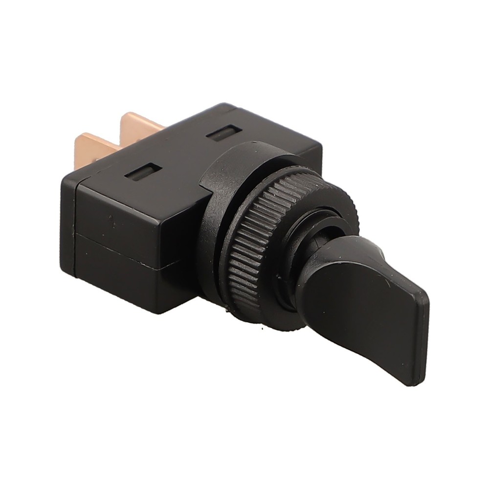 Black For Toggle Switch 12V 20A with Flat Handle for Automotive On Off Control