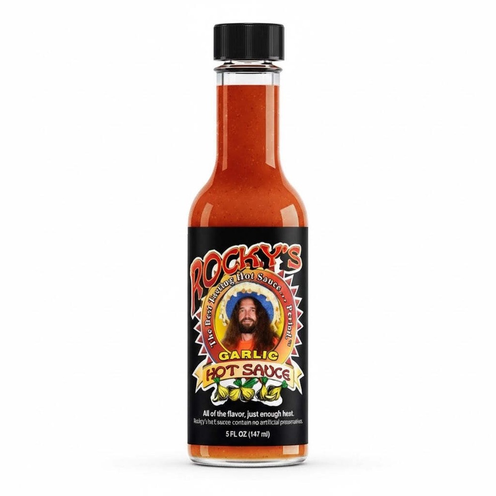 Rocky's Garlic Hot Sauce