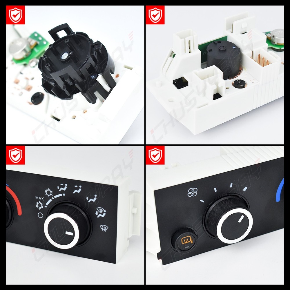 Front A/C Climate Control Module W/ Defogger Switch For Chevy Express GMC Savana