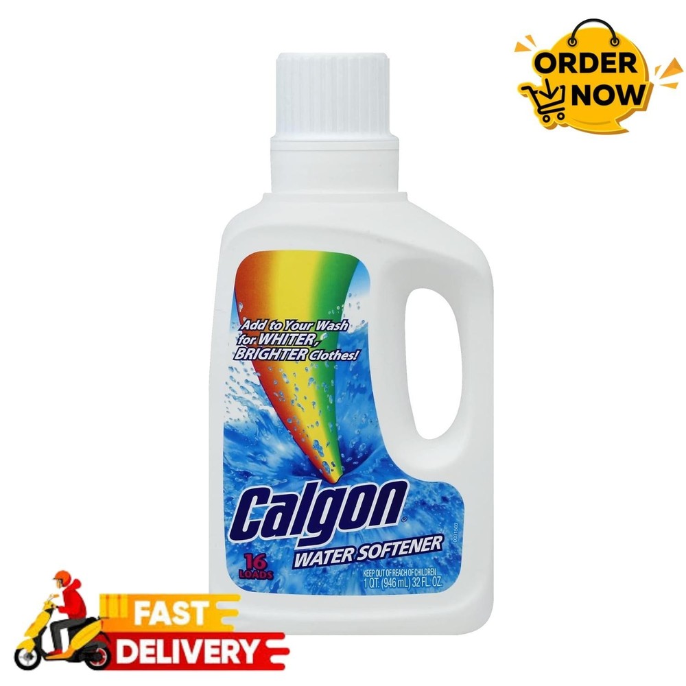 Calgon Liquid Water Softener, 32 fl. oz Free Fast Ship