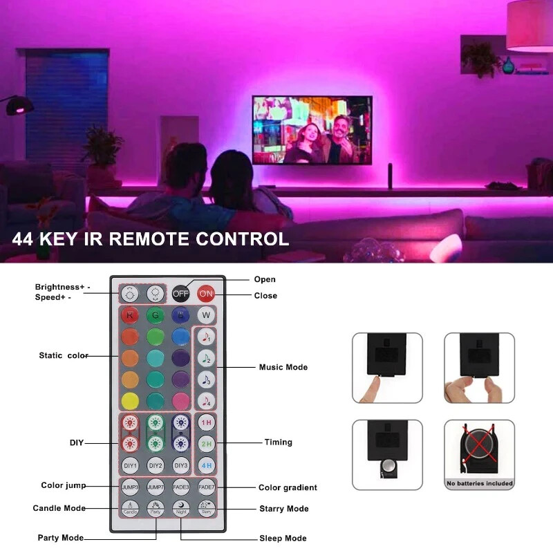 Flexible Multi-Color LED Light Strip