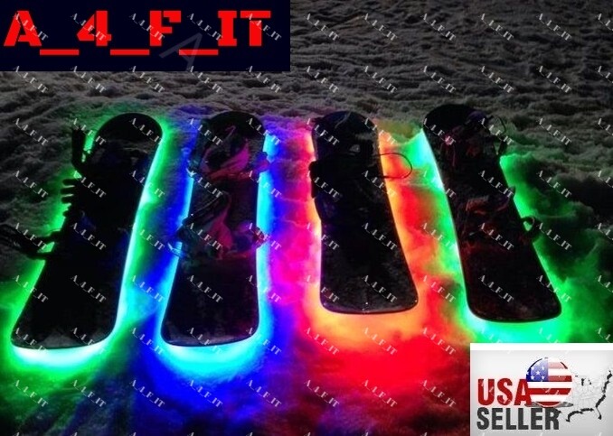 Snowboard Illumination System Kit SKIS LED BURTON LIBTECH SOLOMON DC CAPITA GNU