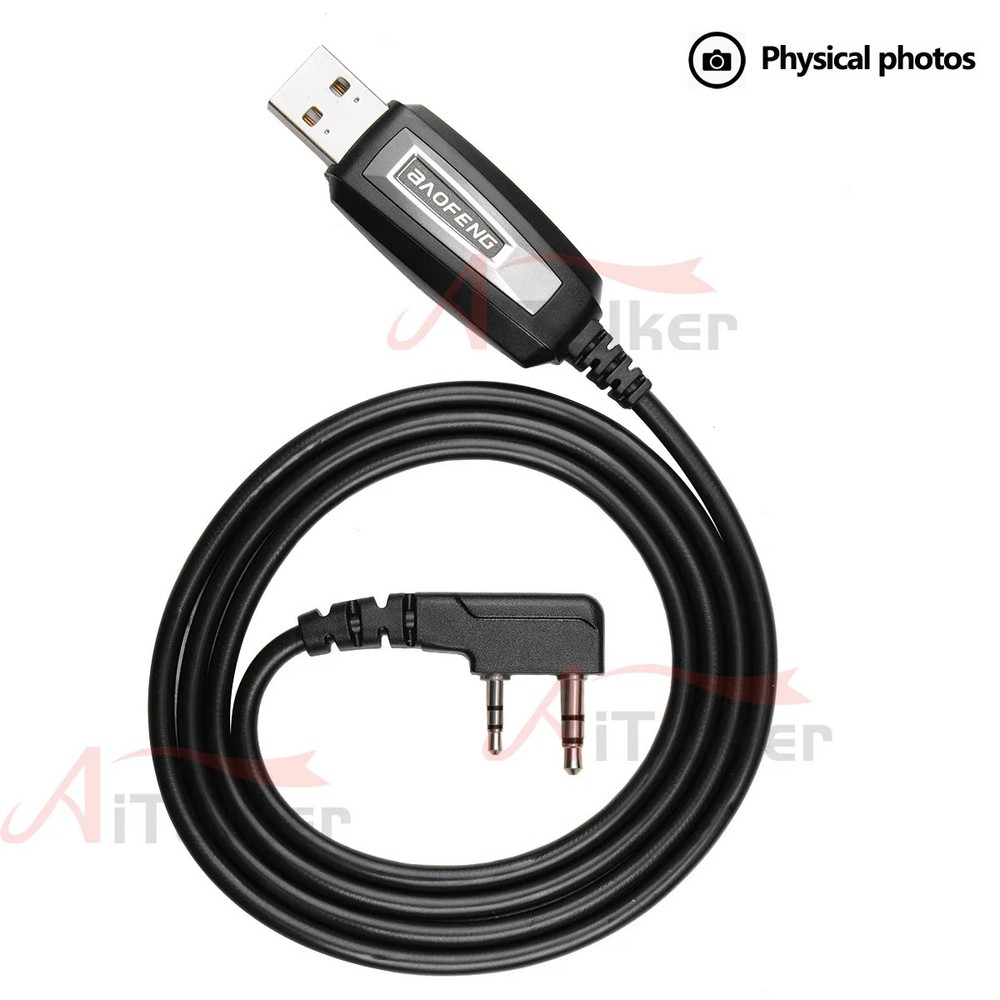 Quansheng UVK5 UVK6 UV5RPlus Genuine Baofeng USB Programming Cable with C