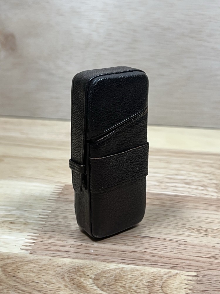 MINOX FLASH B FOR SUBMINIATURE CAMERA - WITH ORIGINAL LEATHER CASE