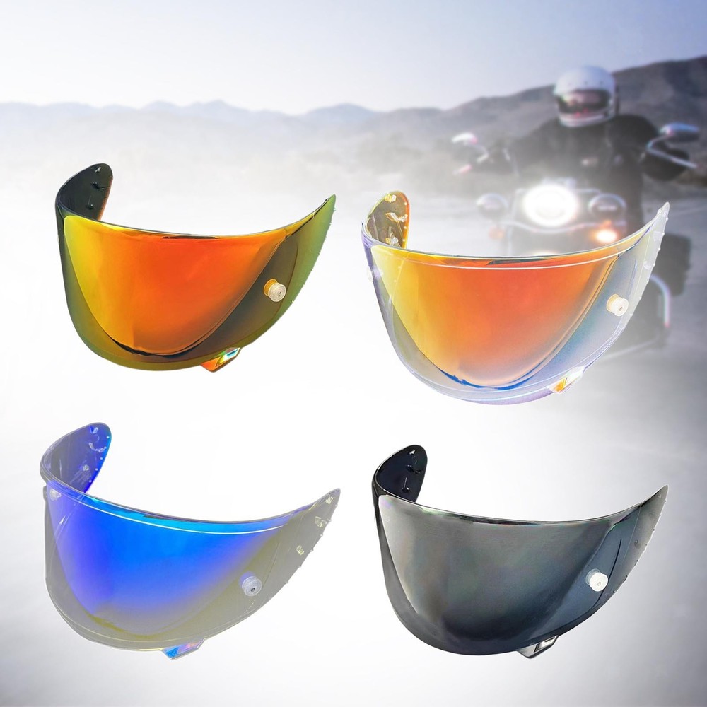 Helmet shield, helmet lens, easy installation, scratch-resistant, wind