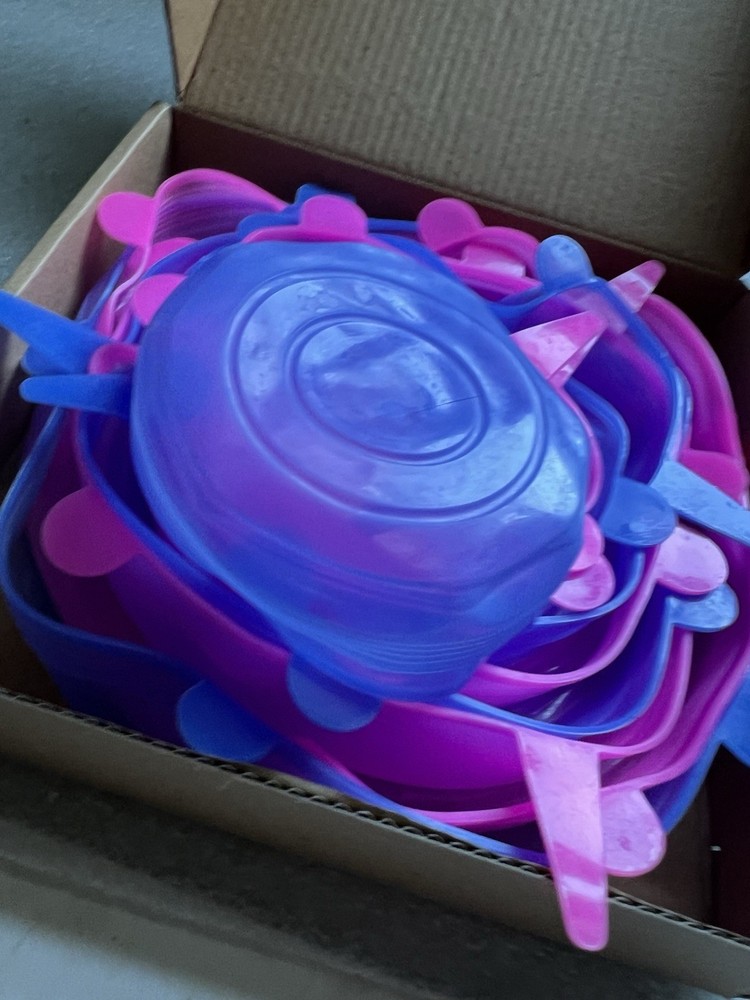 Silicone Stretch Lids 10 Reusable Bowl Covers