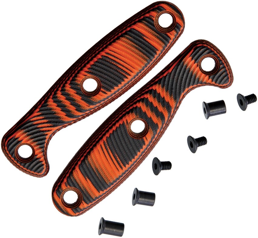 ESEE Xancudo Handle Orange/Black G10 Construction Includes Hardware XAN2HANDLE