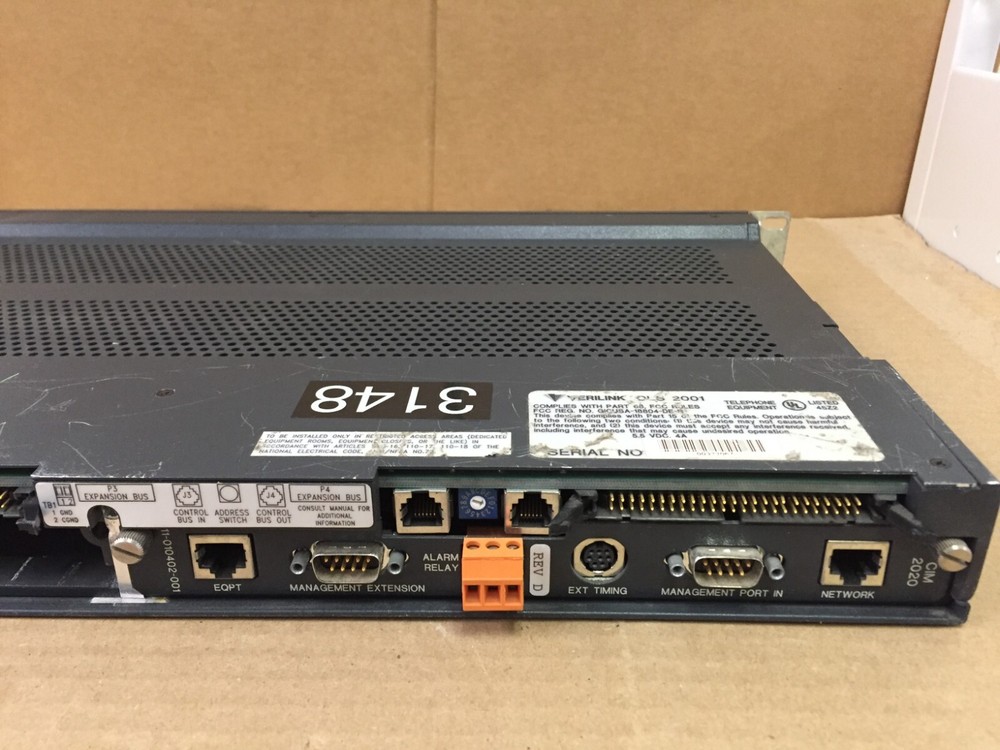 VERILINK ACCESS SYSTEMS 2000 DLS 2001 ConnectT1 + w/ DIU 2130 & NCC 2020 Modules