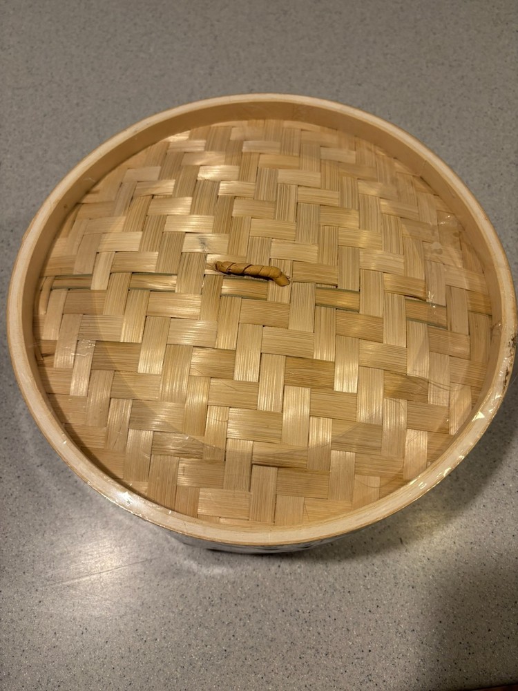 Crofton 2-Piece Bamboo Steamer Set – 100% Bamboo - NEW