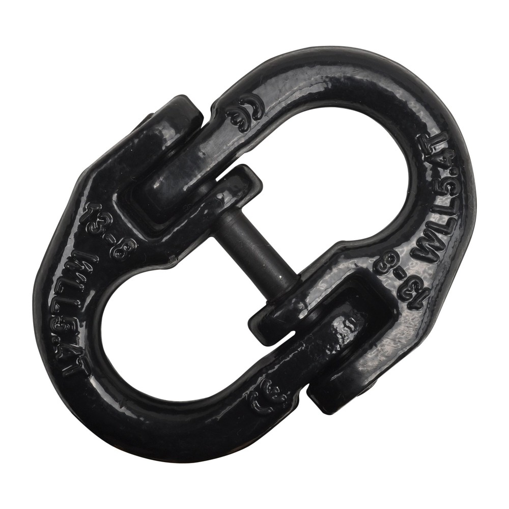 8x Chain Coupling Link 1/2" G80 Hammer Lock Connector 12000lbs Hammerlink Black