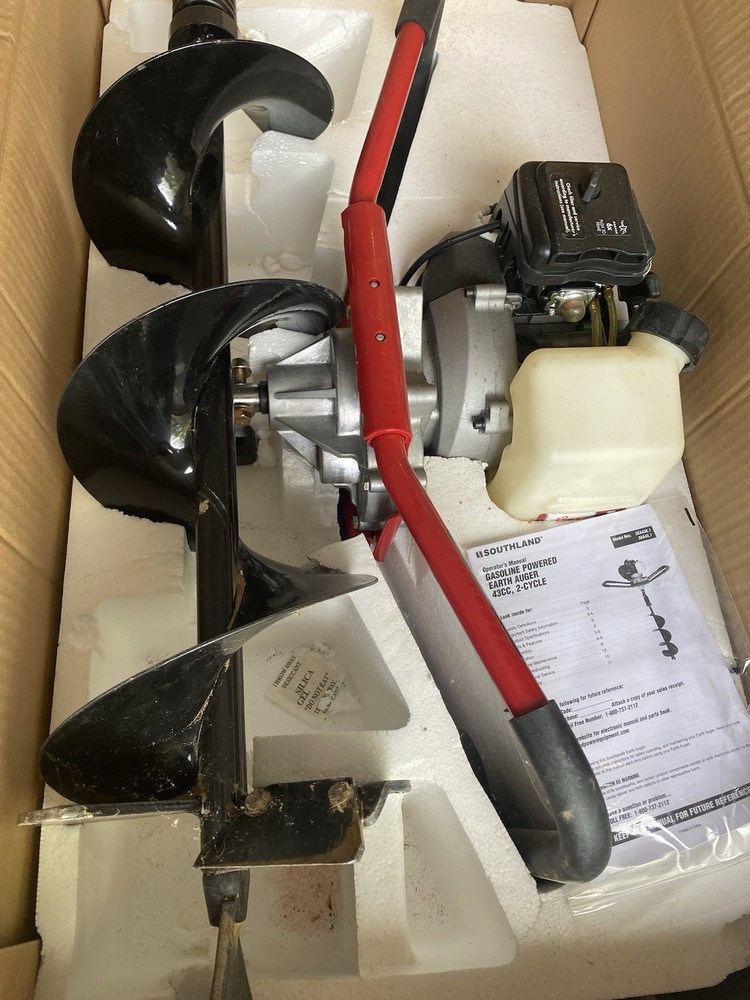 South land Auger SAE 438 Used Once